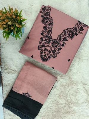 cotton unstitched suit