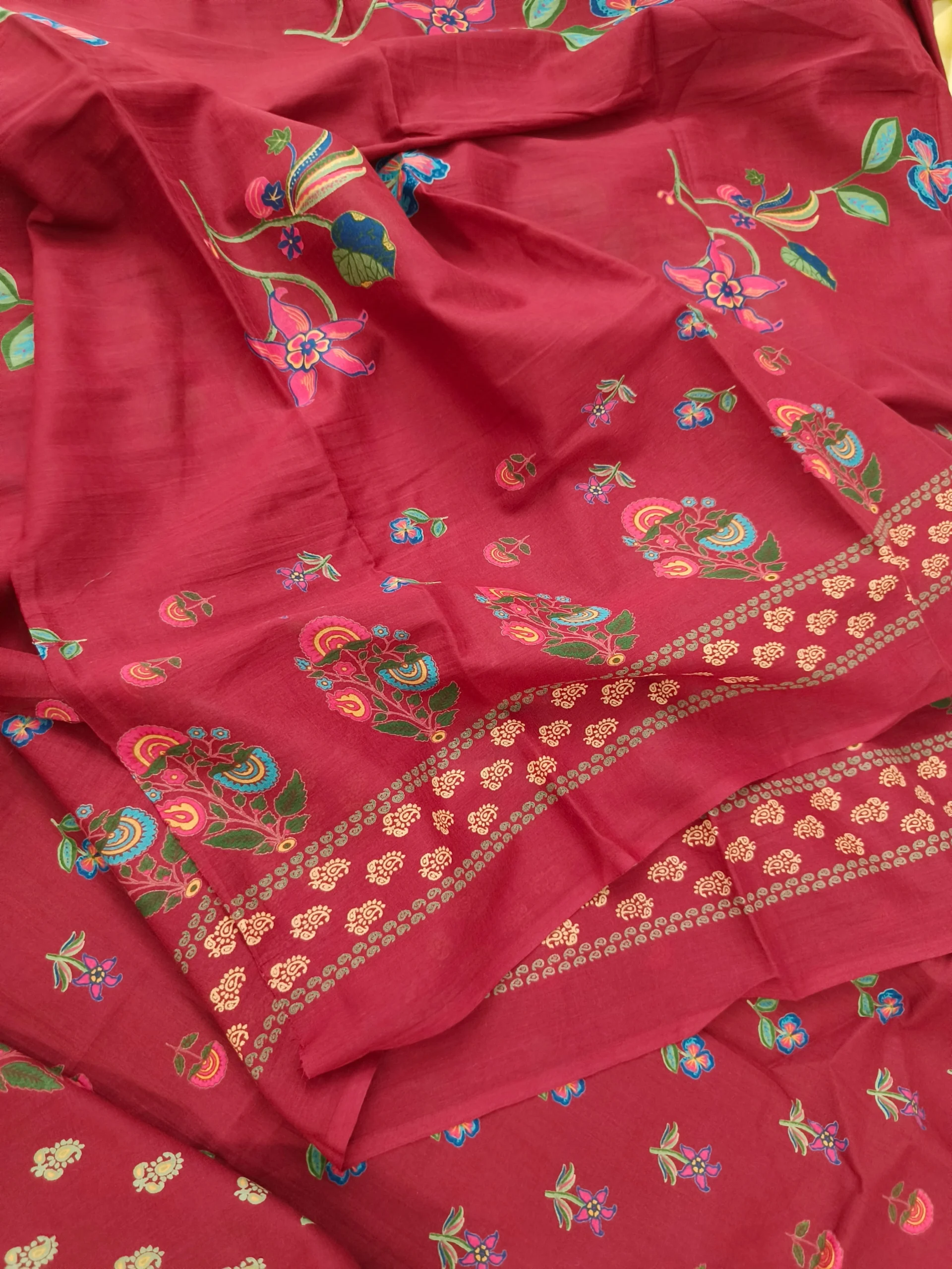 cotton-red-floral-printed-unstitched-suit