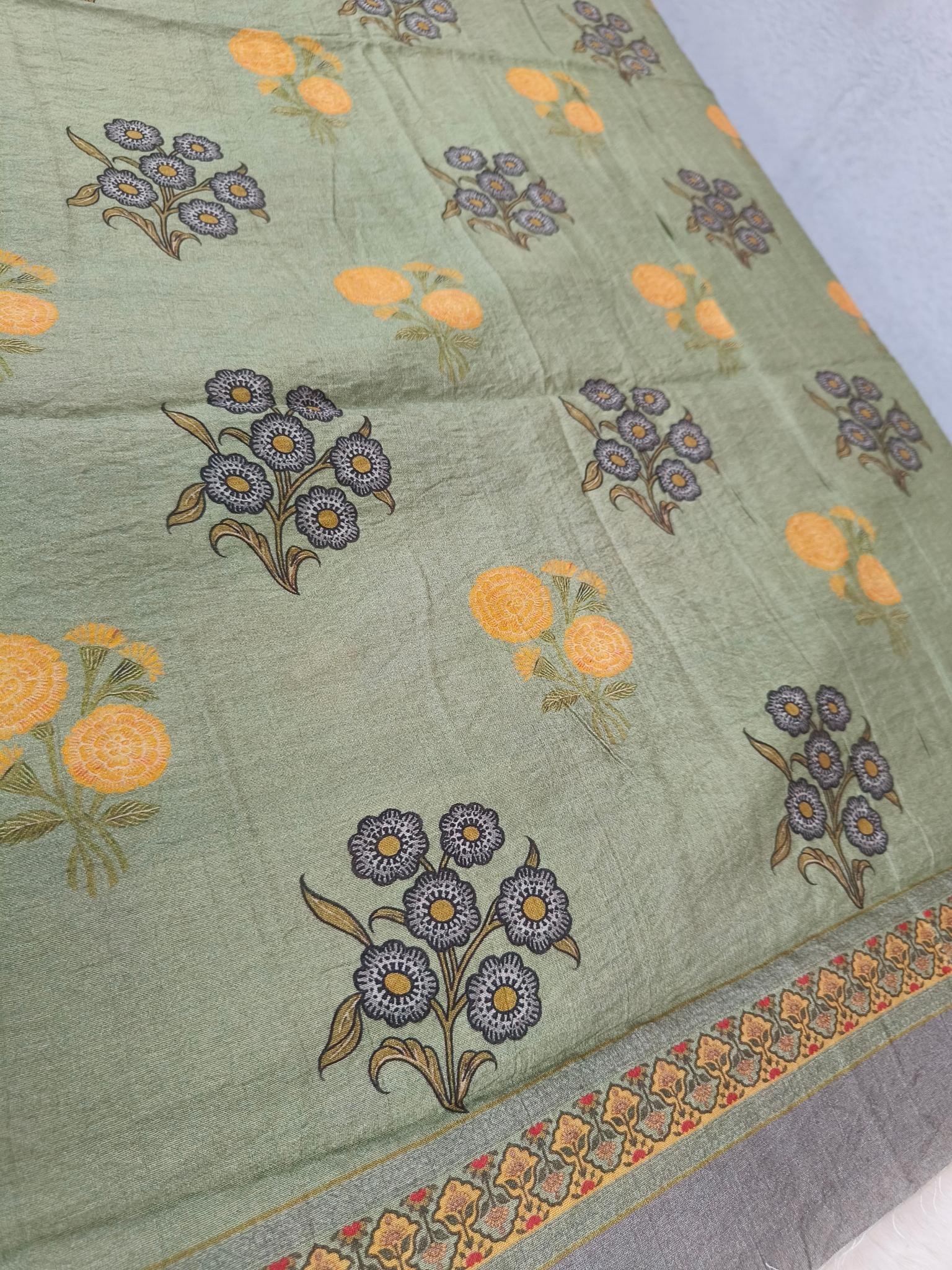 Moongra Silk Unstitched Suit