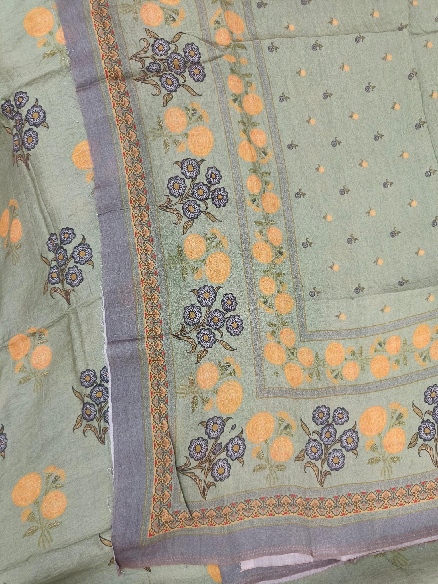 Moongra Silk Unstitched Suit
