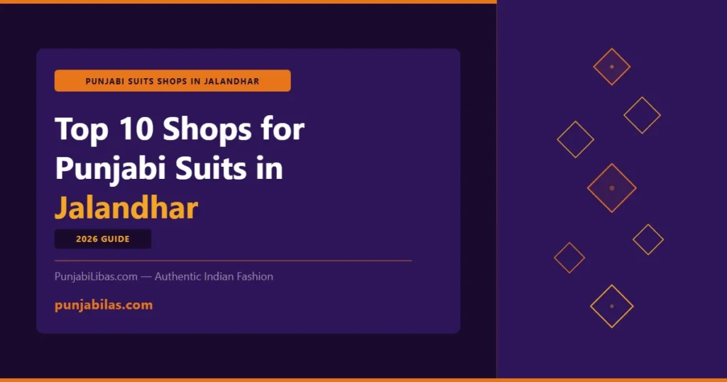 Punjabi suits shops in Jalandhar