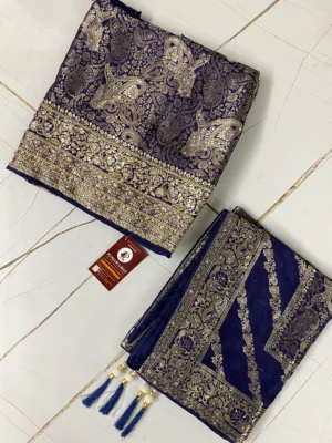 Navy Blue - Banarsi